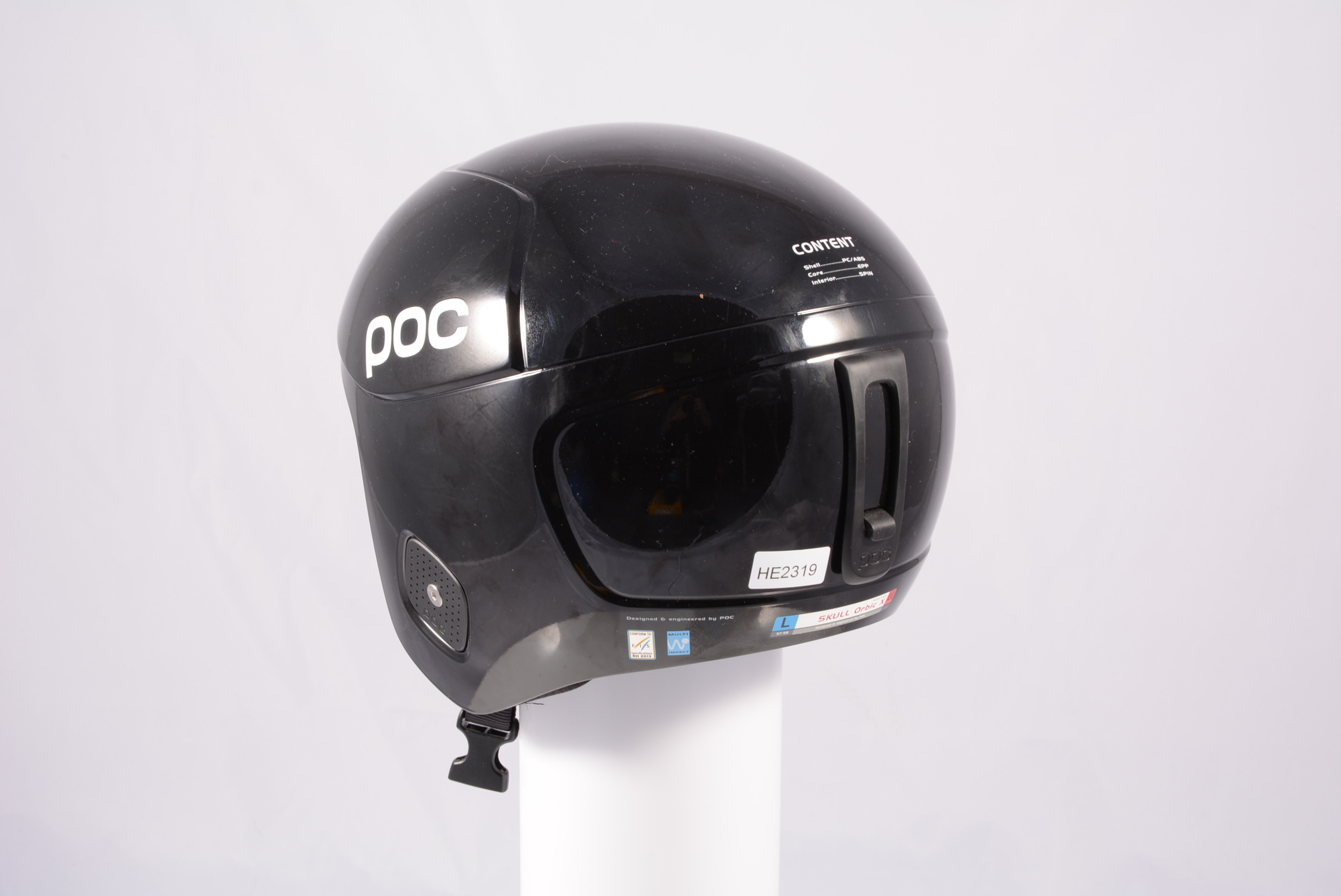 ski/snowboard helmet POC SKULL ORBIC X SPIN 2020, Black, FIS ( NEW