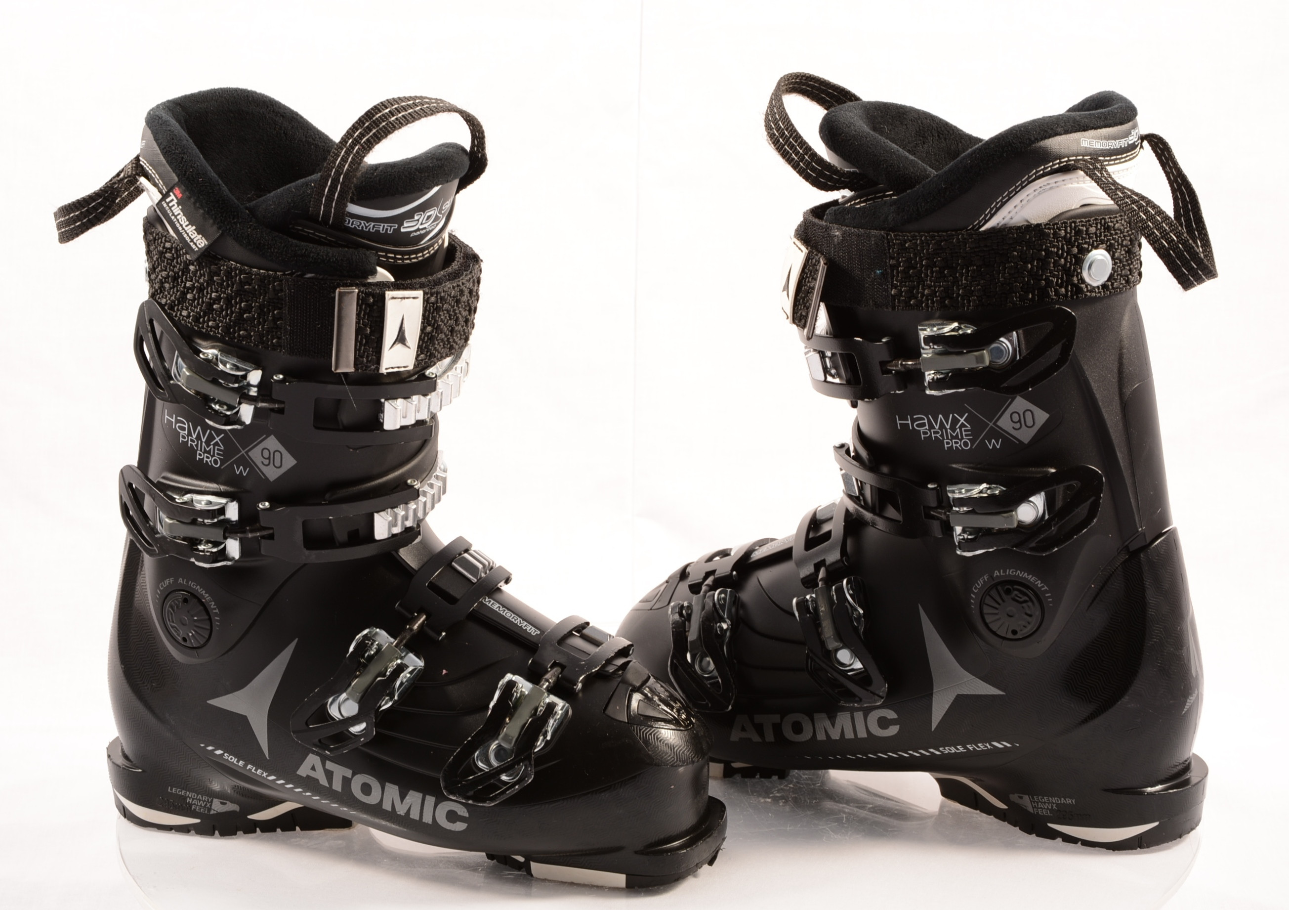 women's ski boots ATOMIC HAWX PRIME PRO 90 W , MEMORY fit, SOLE
