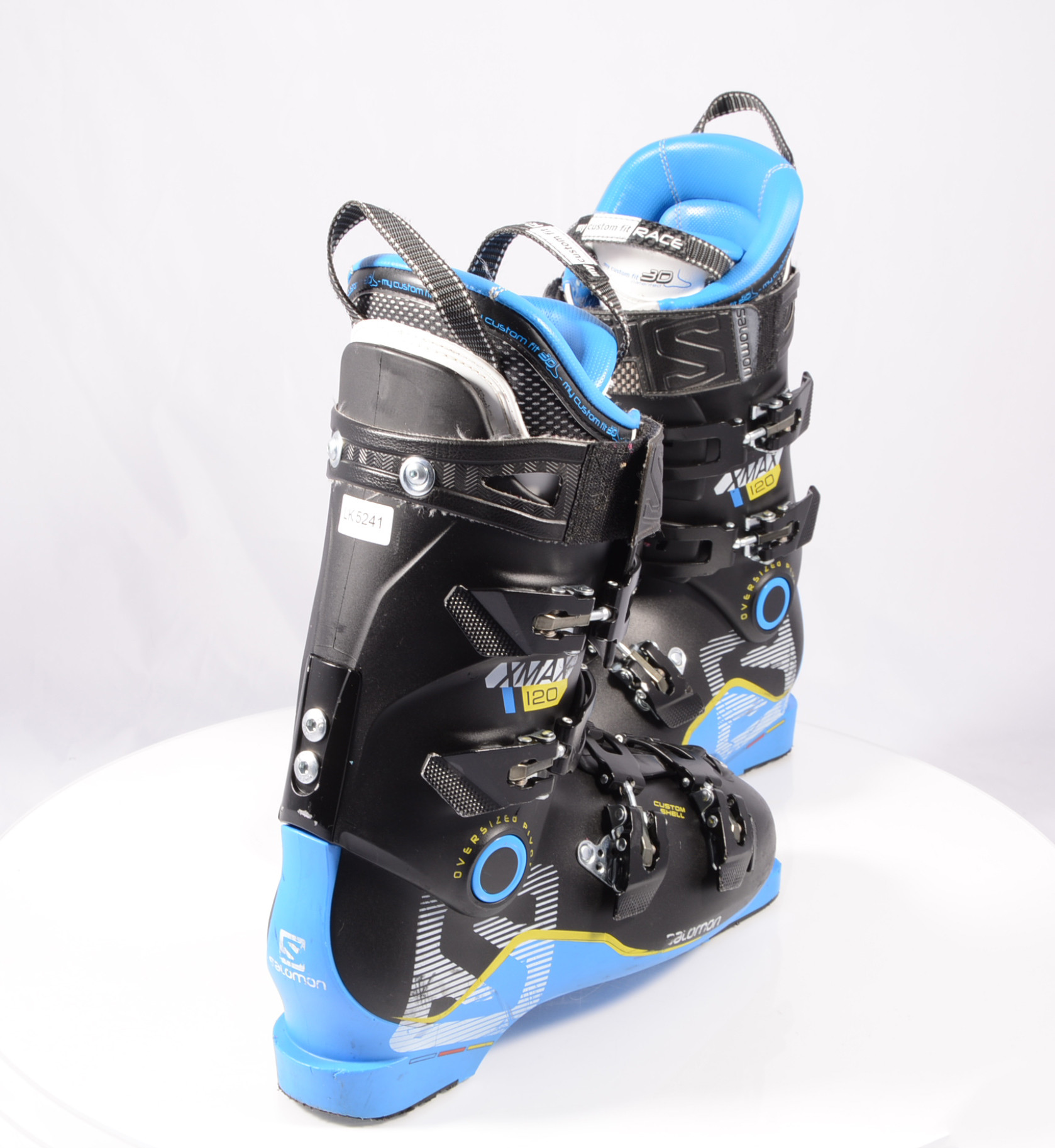 ski boots SALOMON X MAX 120, My custom fit 3D Race, Oversized