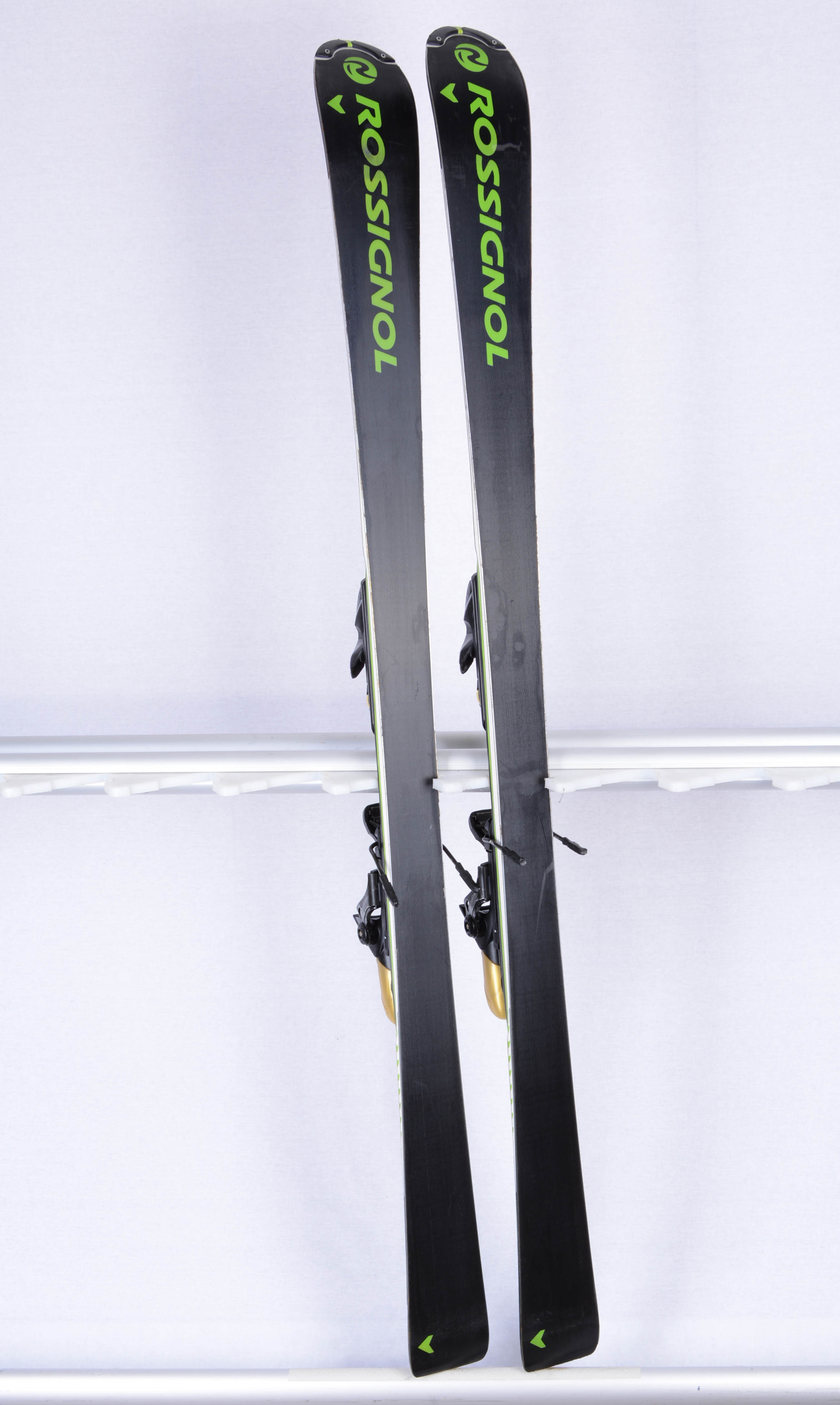 skis ROSSIGNOL 9S OVERSIZE, dualtech + Rossignol Axial 120 