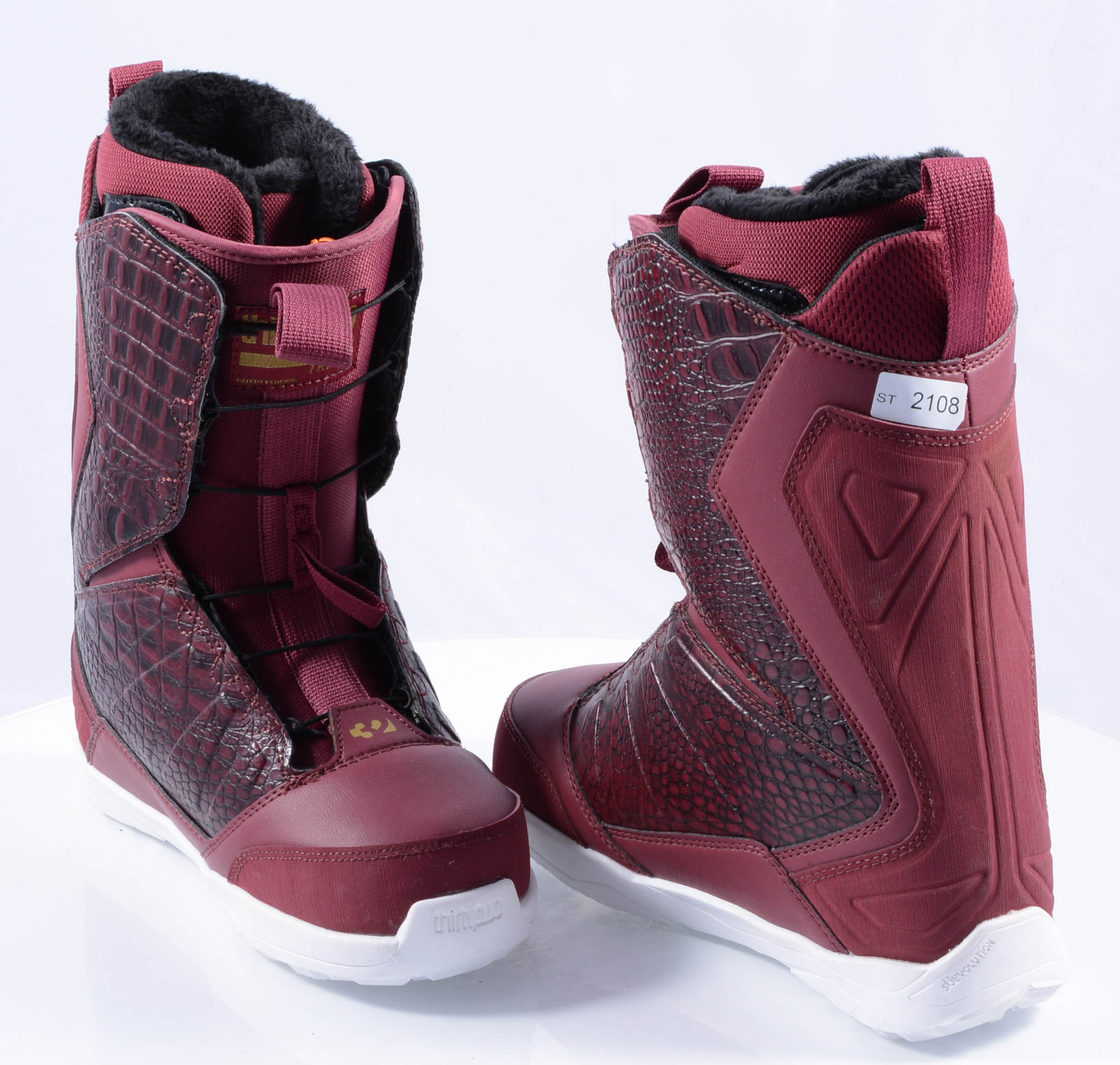 new snowboard boots THIRTYTWO LASHED FT W, burgundy ( NEW