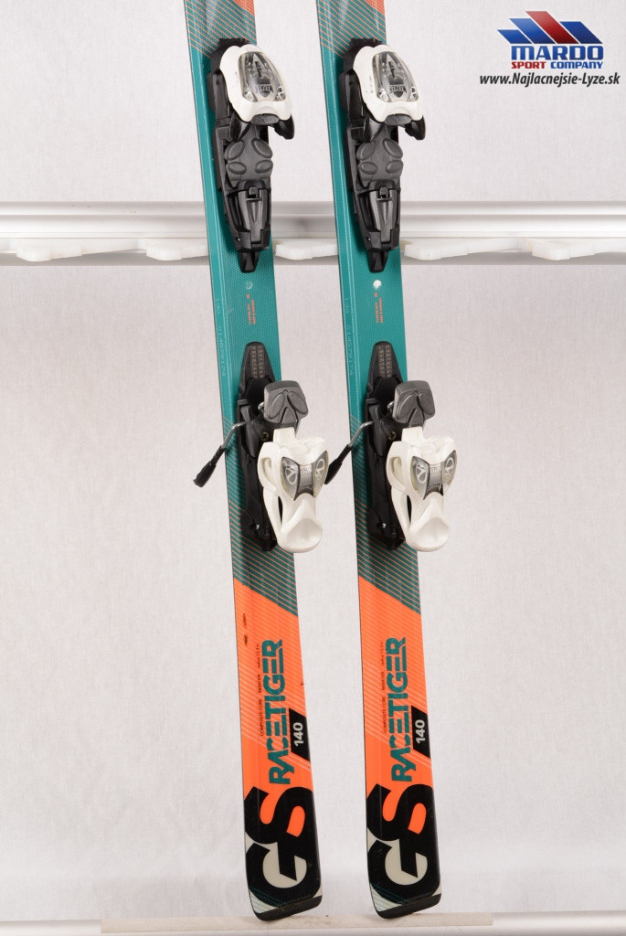 children's/junior skis VOLKL RACETIGER GS black/orange, + Marker